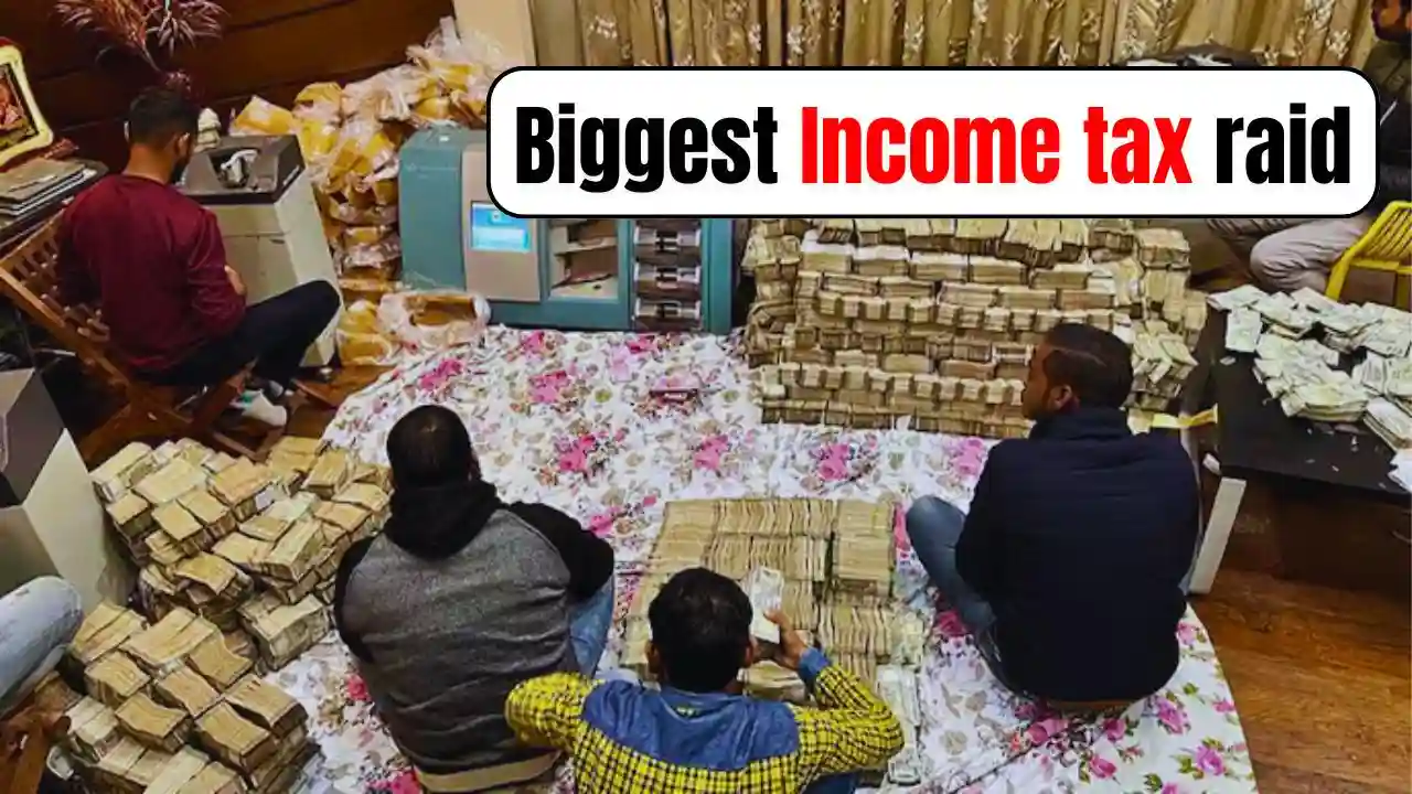 Biggest Income tax raid