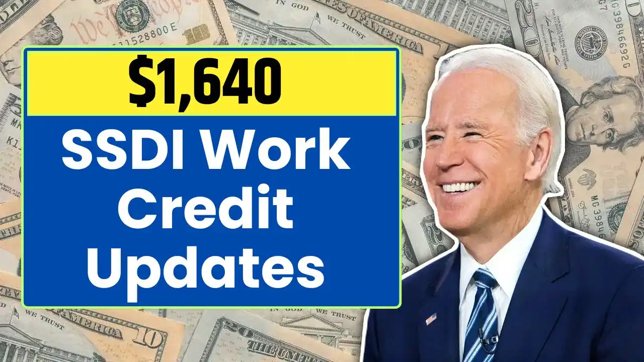 SSDI Work Credit Updates