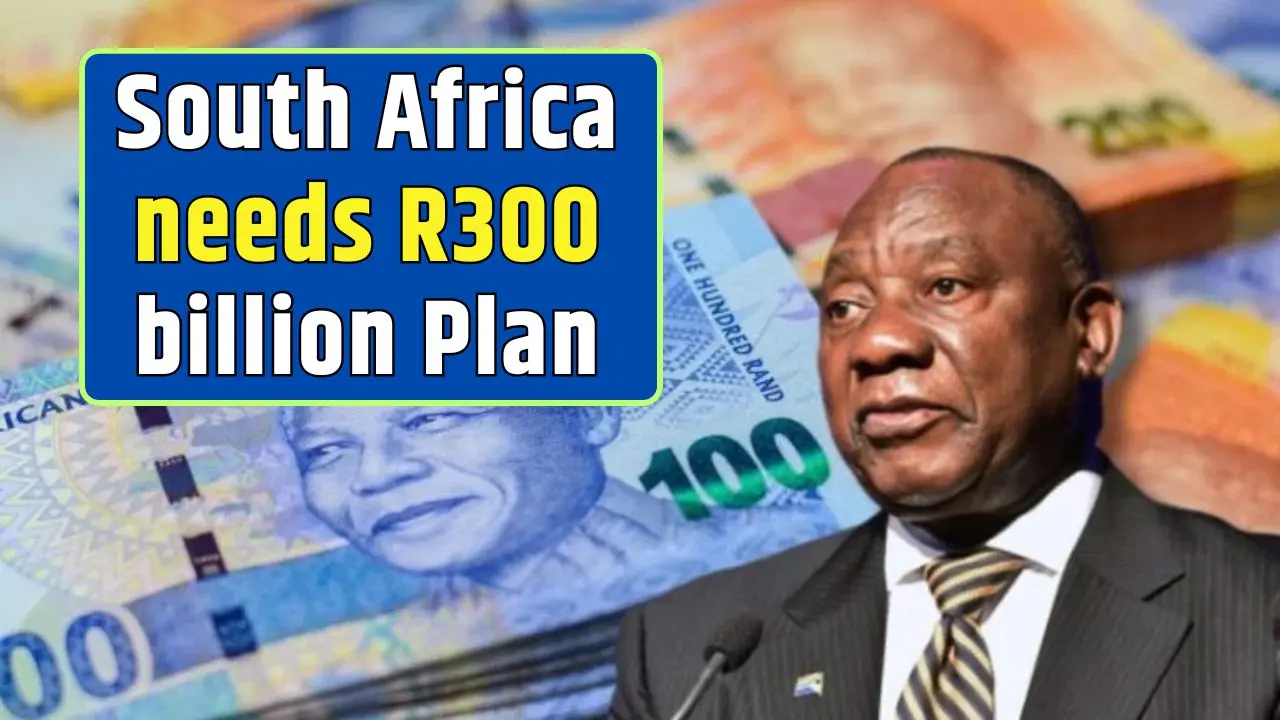 South Africa needs R300 billion